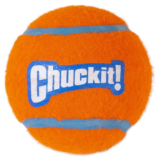 Tennis Ball Durable Rubber Core Floatable Washable Interactive