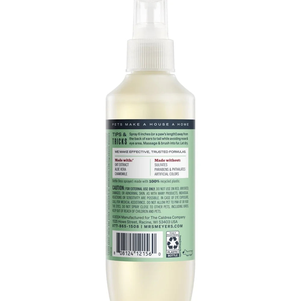 Dog Deodorizing Spray Gentle Formula Sweet Chamomile Scent
