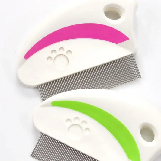 1Pcs  Multipurpose PP/Stainless Steel Comb Pets