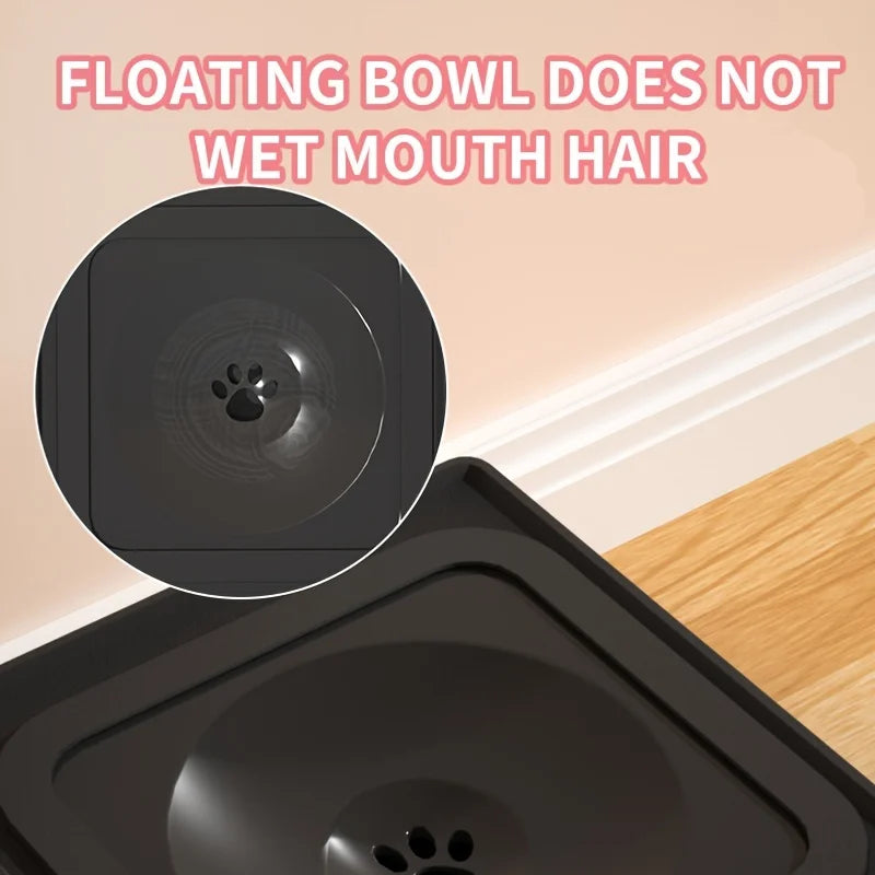 Adjustable Stainless Steel Pet Bowl Table,  Non-Slip Design