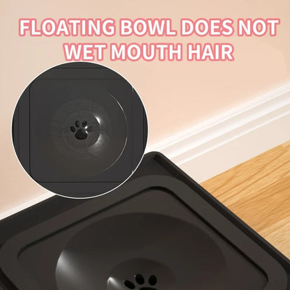 Adjustable Stainless Steel Pet Bowl Table,  Non-Slip Design