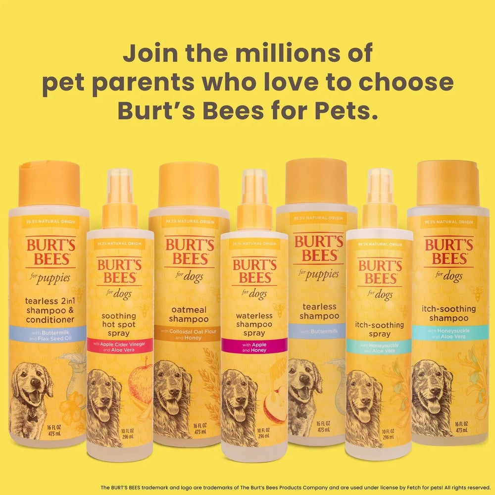 Natural Tearless 2-in-1 Dog Shampoo Conditioner Nourishing Gentle