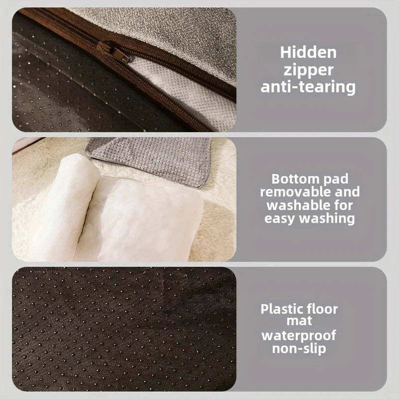 Non-Slip Warm Removable Washable Soft Cushion