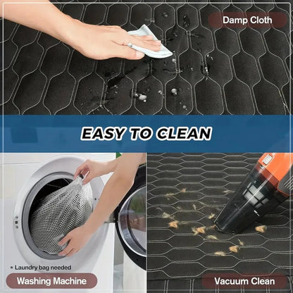 Waterproof Car Seat Protector, Side Wings, Scratch Resistant