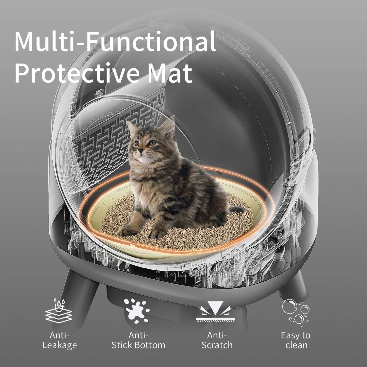 Self Cleaning Litter Box Automatic APP Control