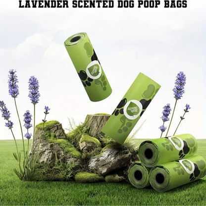 Eco-Friendly Dog Waste Bags 120-Count - Scented Dispenser Refill