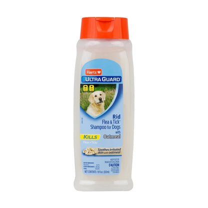 UltraGuard Flea Tick Oatmeal Shampoo Dogs 3 Pack