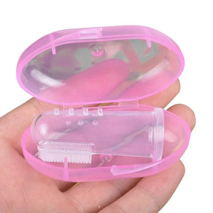Soft Finger Toothbrush Bad Breath Tartar Teeth Care