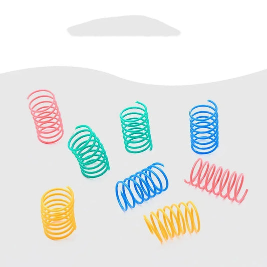 20pcs Cat Spiral Springs Interactive Toys
