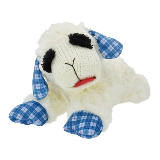 Lamb Chop Dog Toy Squeaker Fetch Cuddling Entertainment