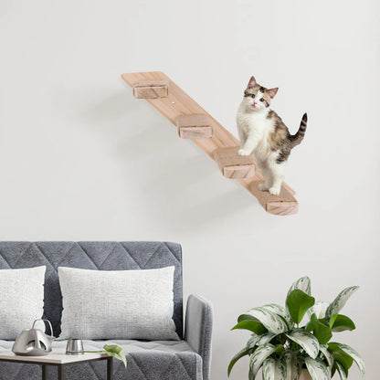 Wall Shelves Four Step Cat Climbing Perch Shelves