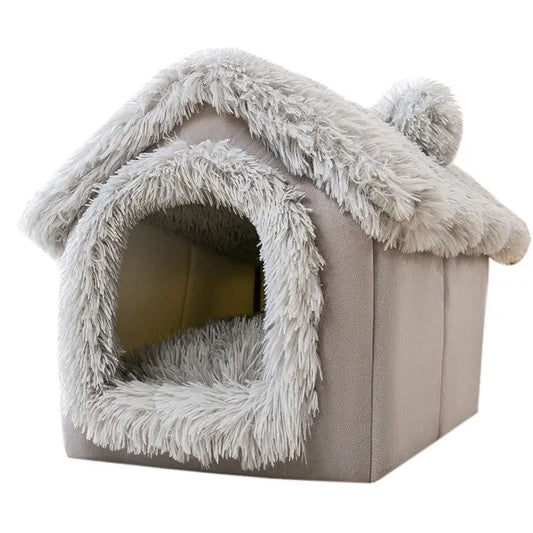 Dog Soft Comfortable House Cave Winter Warm