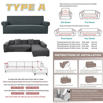 Stretch Sofa Covers for Pets Kids Furniture Protector