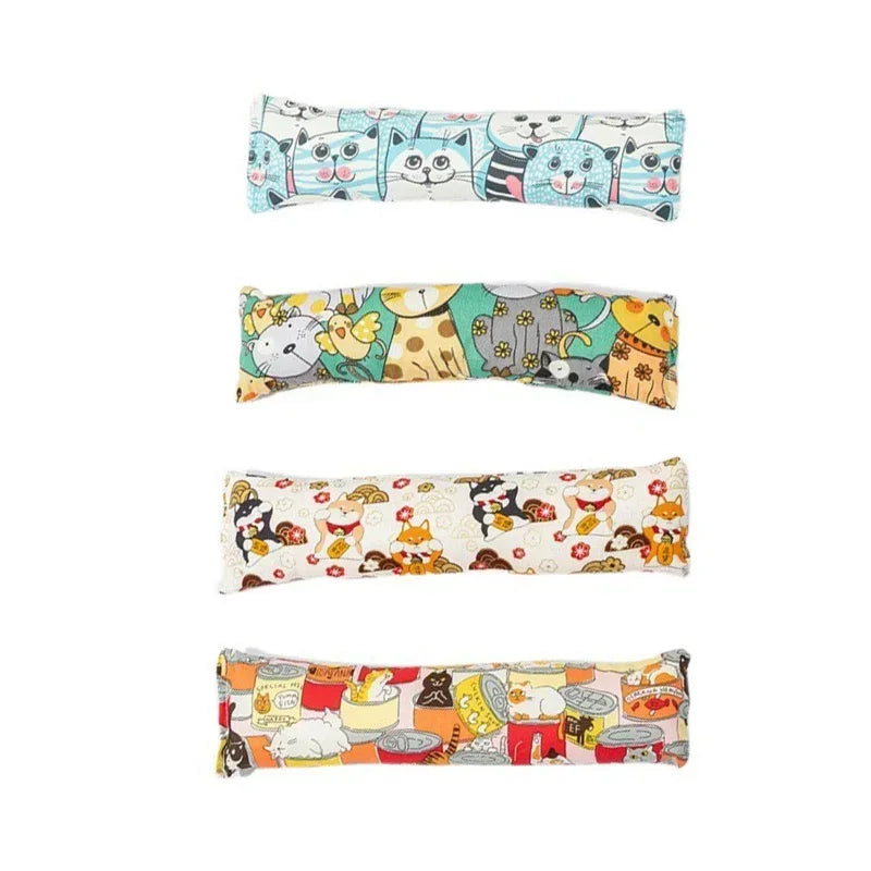 Catnip Kicker Pillow Toys Interactive Bite Resistant