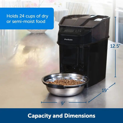 Automatic 24 Cup Capacity Programmable 12 Meals Slow Feed