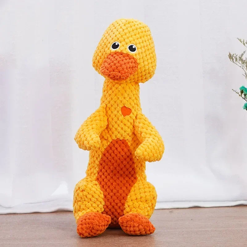 Squeaky Plush Dog Chew Toys Animals Shape