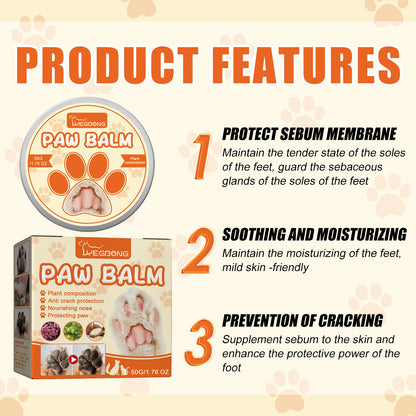 Paw Repair Balm Moisturizes Dry Paw Pads Dog
