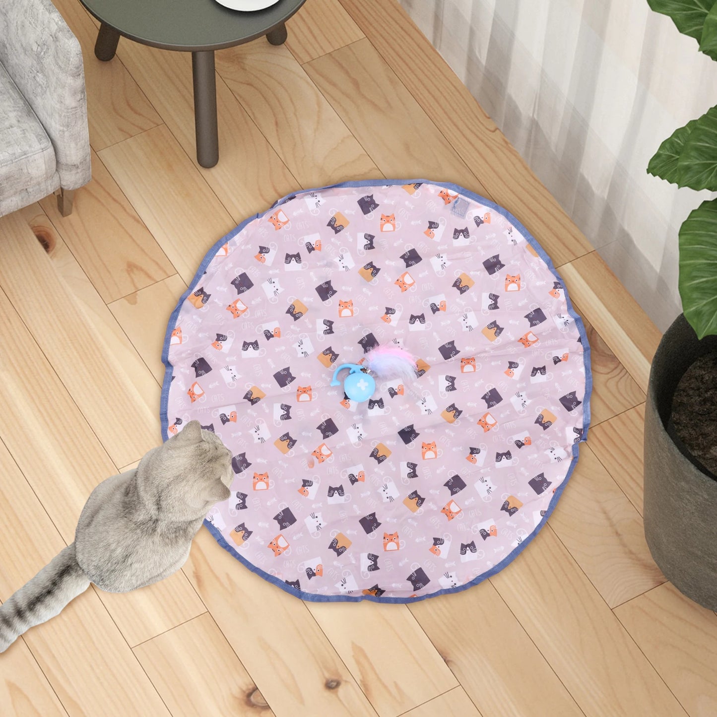 Motion Activate Wear Resist Mouse Catching Game Cat Mat
