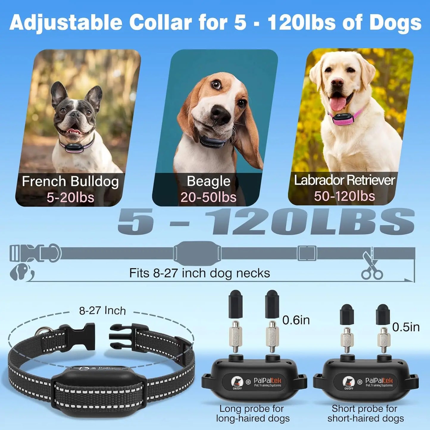 No-Pull Dog Training Collar with Remote