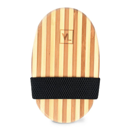 Bamboo Palm Pet Brush Ergonomic Natural Bristles