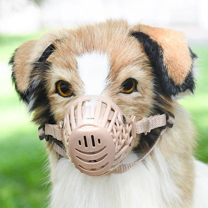 Adjustable Muzzle Safety Breathable Pet Mouth Mask