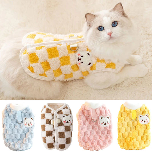 Cute Pet Cardigan Sweater Vest