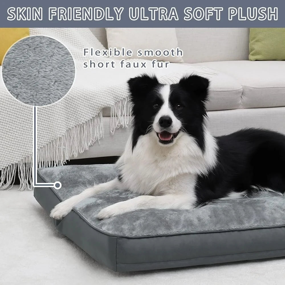 Waterproof Bed Removable Cover Non-Slip Bottom Pet Mattress
