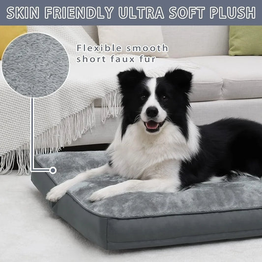 Waterproof Bed Removable Cover Non-Slip Bottom Pet Mattress