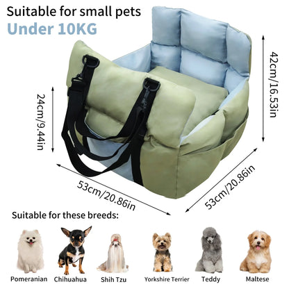 Soft Dog Car Seat/Pet Booster/Travel Carrier