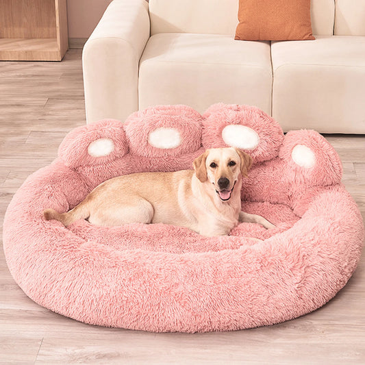 Fluffy Winter Warm Pets Kennel Mat Bed