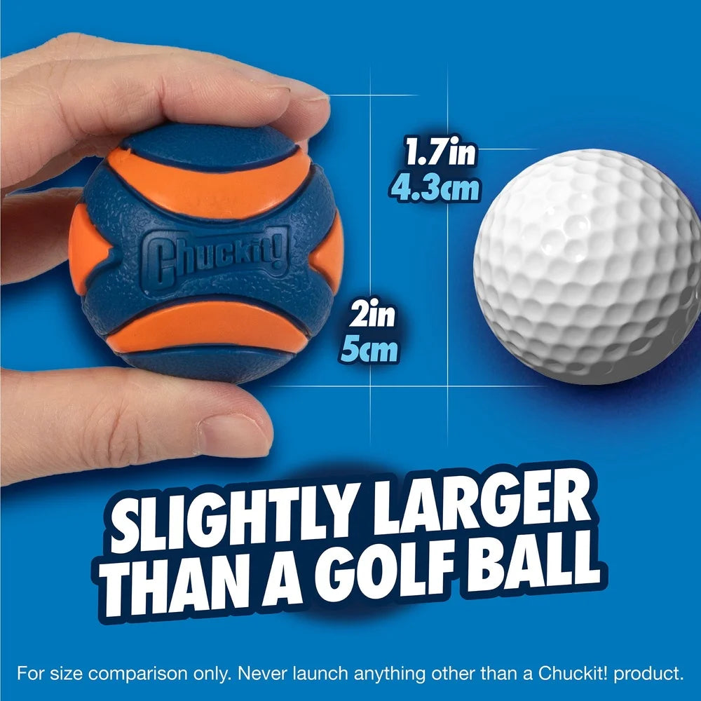Ultra Squeaker High Bounce Floatable Fetch Toys Pack of 2 Balls