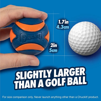 Ultra Squeaker High Bounce Floatable Fetch Toys Pack of 2 Balls