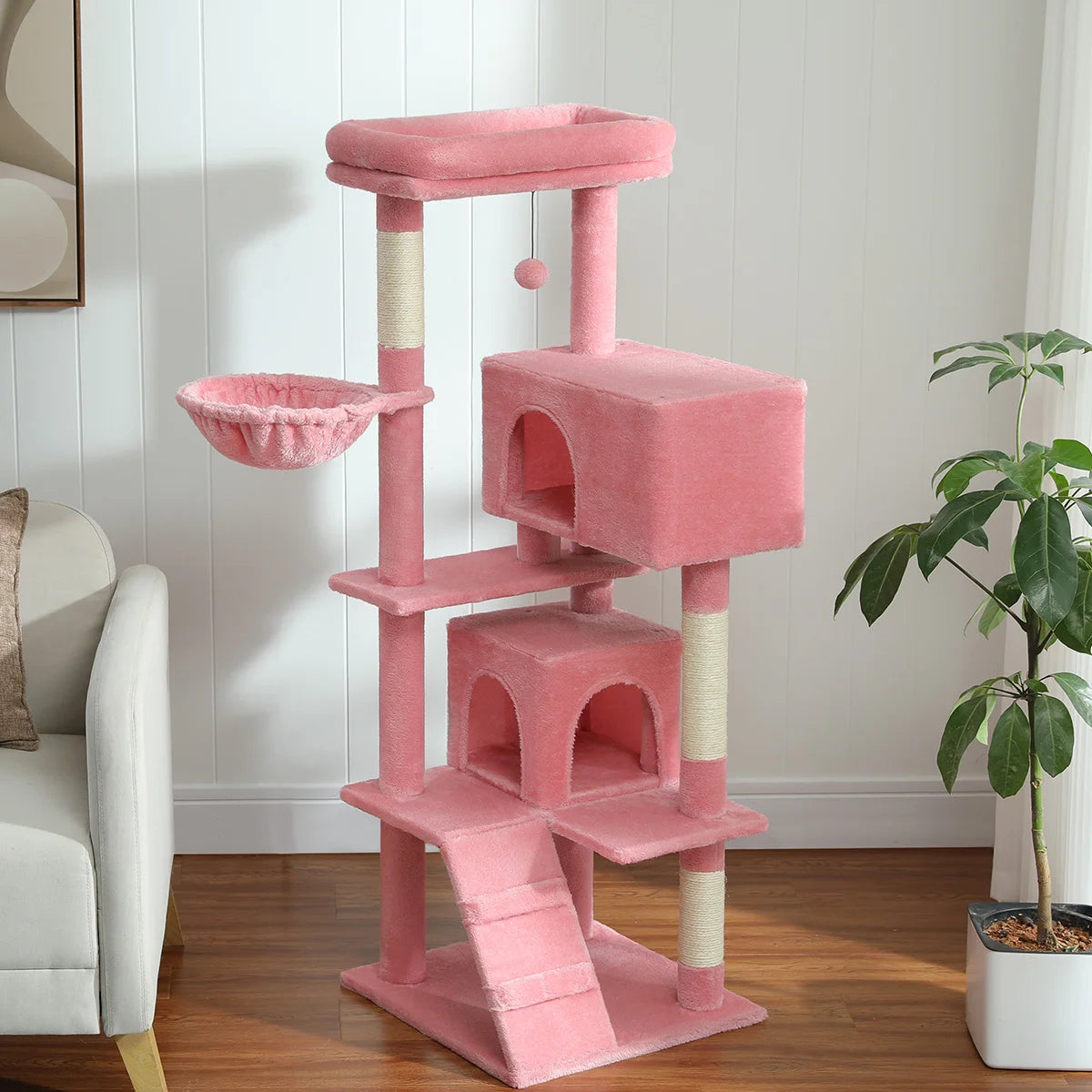Super Large Top Perch Cat Tower Hammock