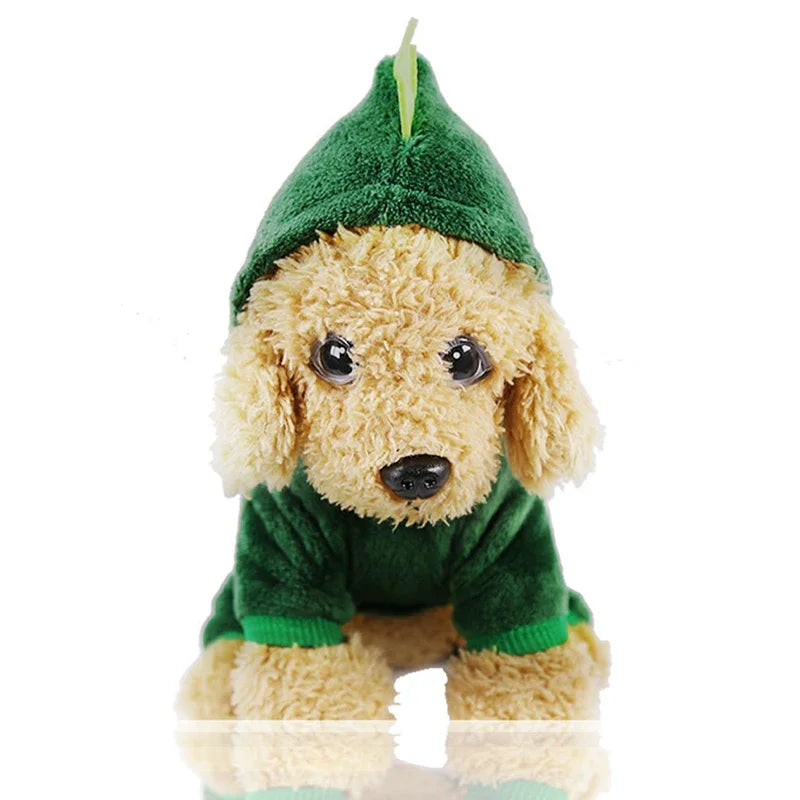 Funny Dinosaur Costumes Winter Warm Plush Coat