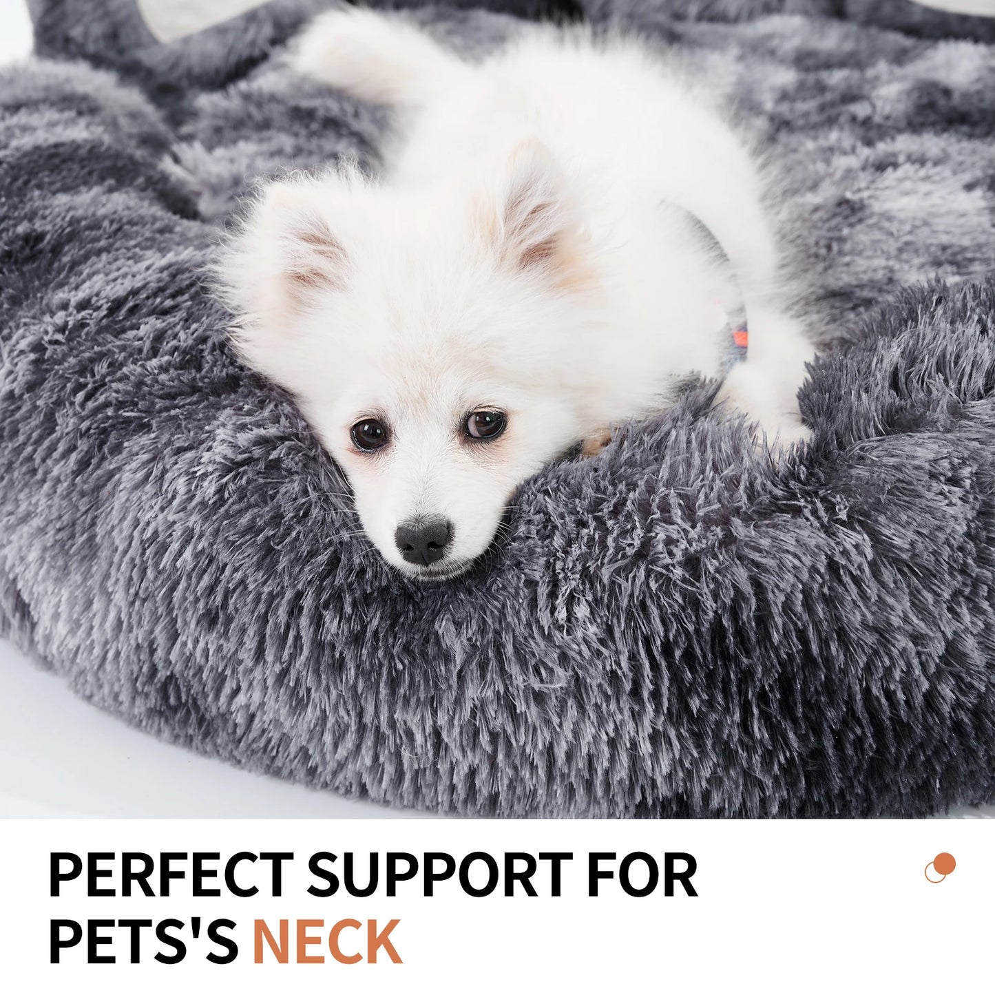 Cozy Comfy Dog Bed Paw Shape Warm