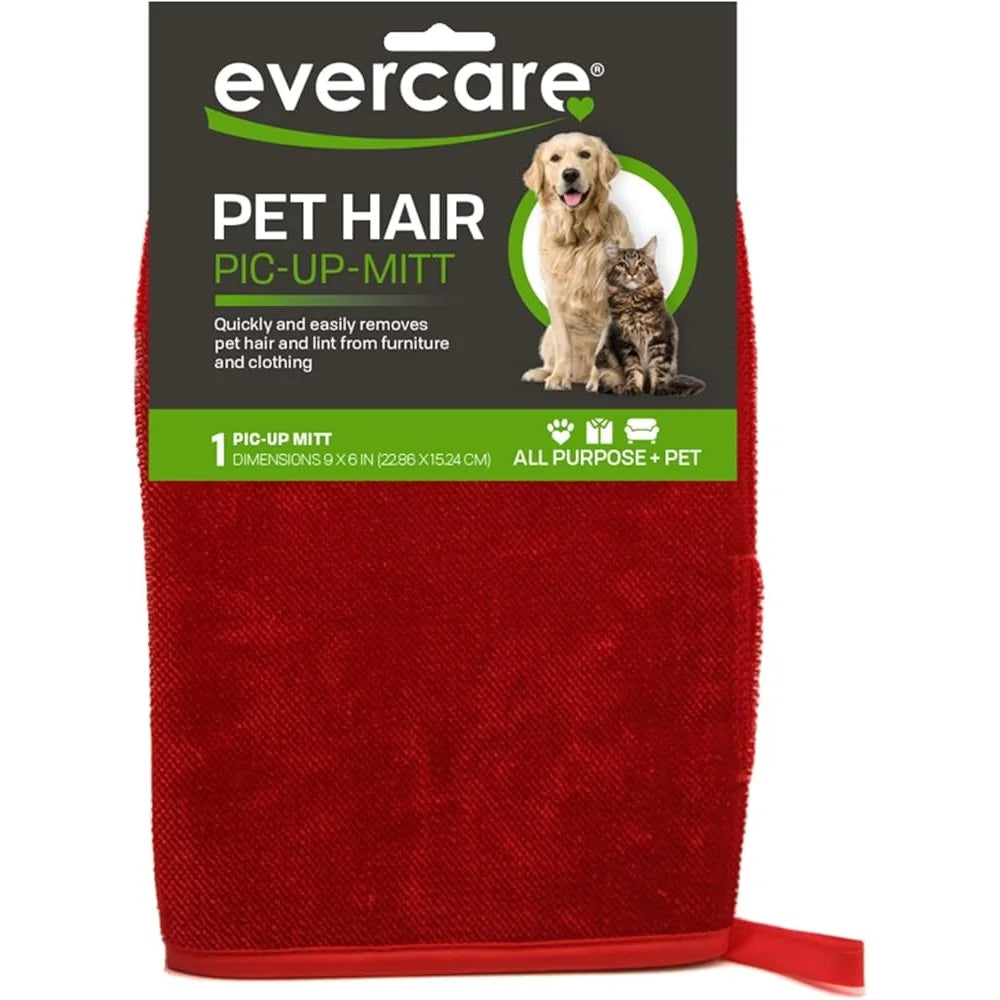 Pet Hair Removal Mitt Lint Upholstery Fabrics Cleaning