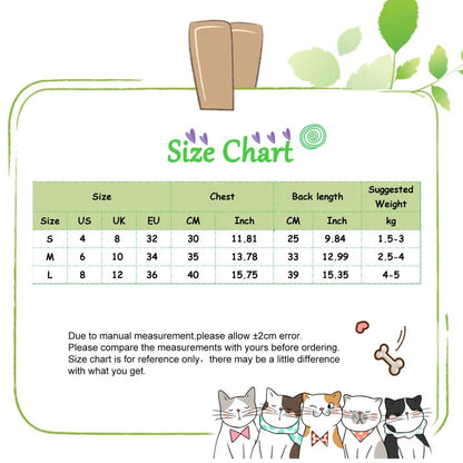 Cat Neutering Suit Comfortable Recovery Anti-licking Sterilization