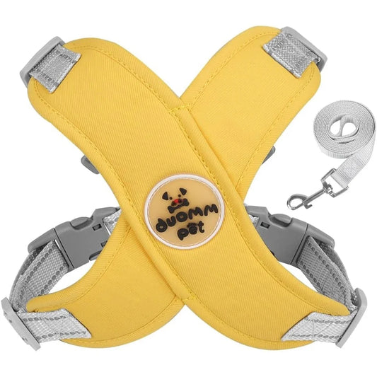 No Pull Dog Harness Leash Set Adjustable