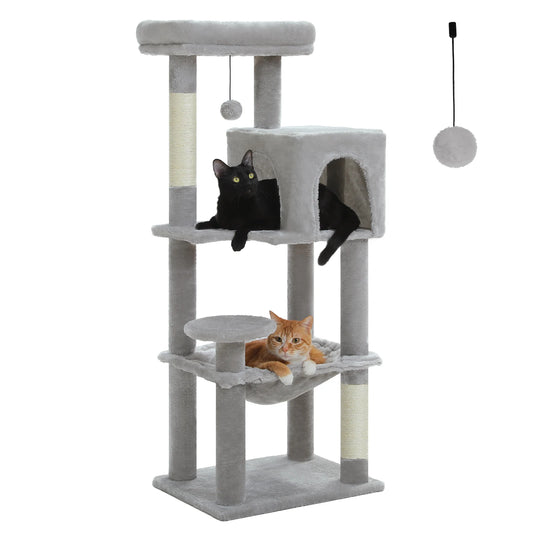 Multi-Level Cat Tree with Sisal Scratching Posts