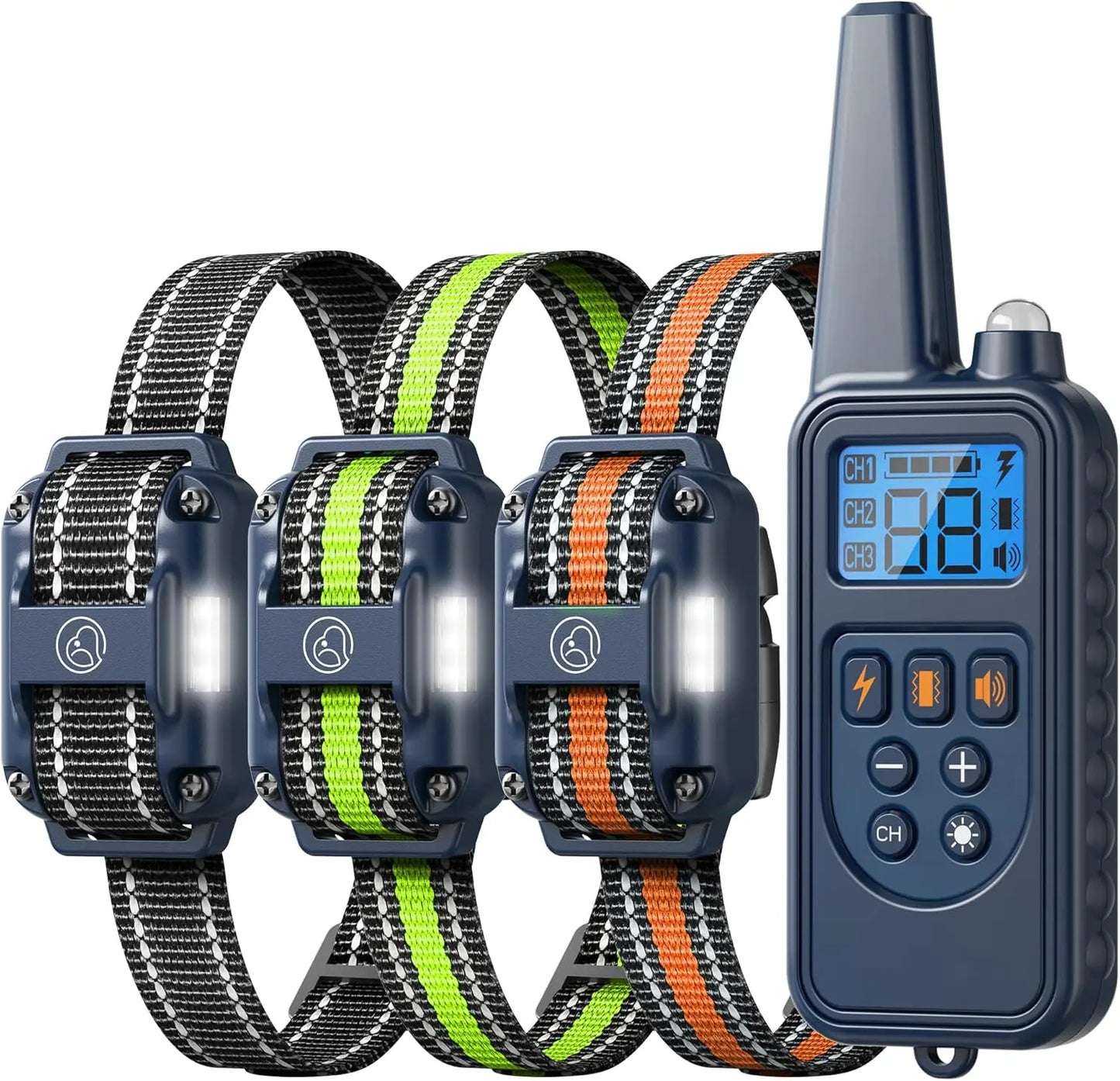2600 FT Dog Training Collar Rechargeable Remote Shock