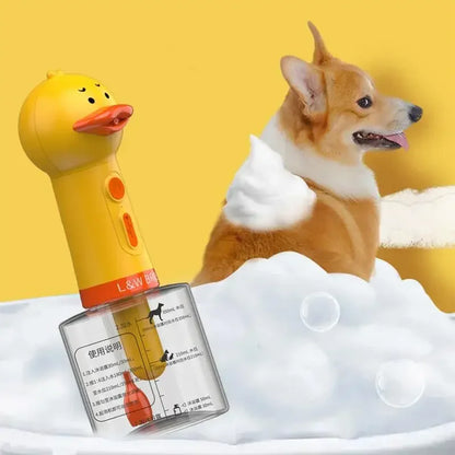 Electric Shampoo Pet Foaming Soap Dispenser