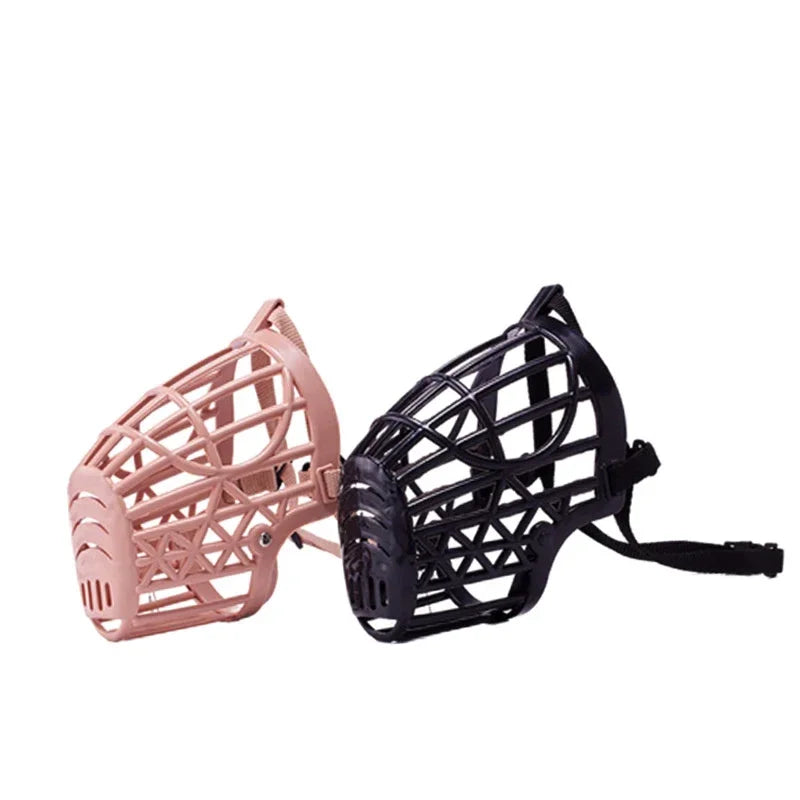 Adjustable Muzzle Safety Breathable Pet Mouth Mask