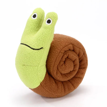 Snuffle Mat Plush Sound Interactive Sniffing Snail Toys