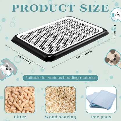 Dog Pee Pad Holder Potty Tray Portable