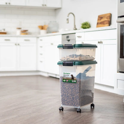 Airtight Pet Food Treats Container Set Easy Access