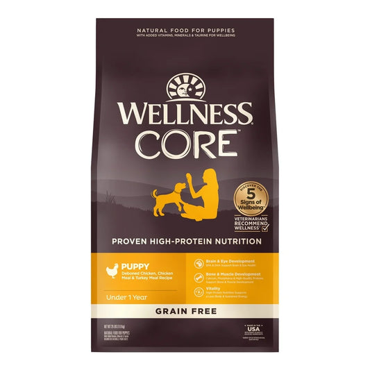 Natural Grain Free Dry Dog Food 26lb High Protein