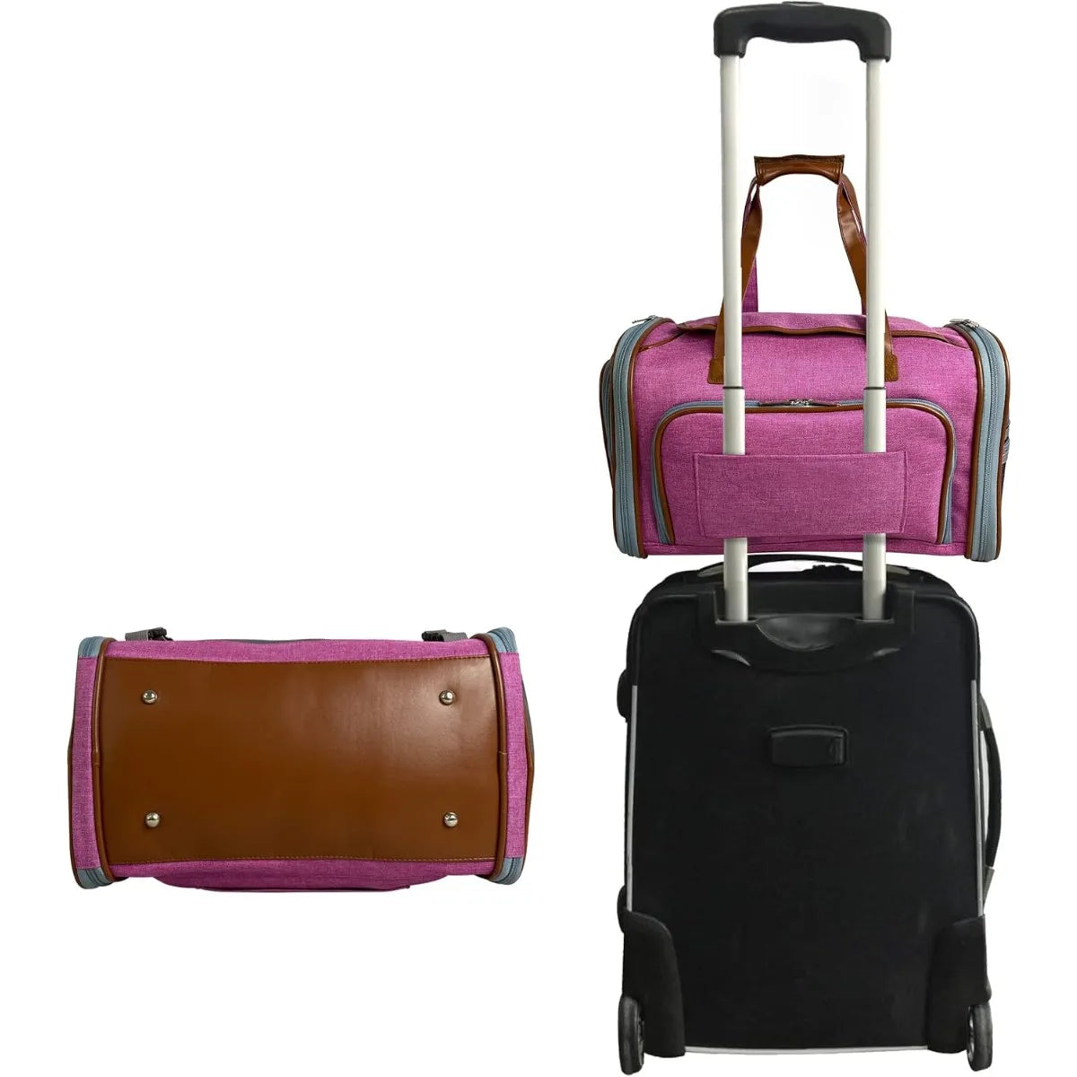 Expandable Airline Pet Carrier, Soft-Sided Tote