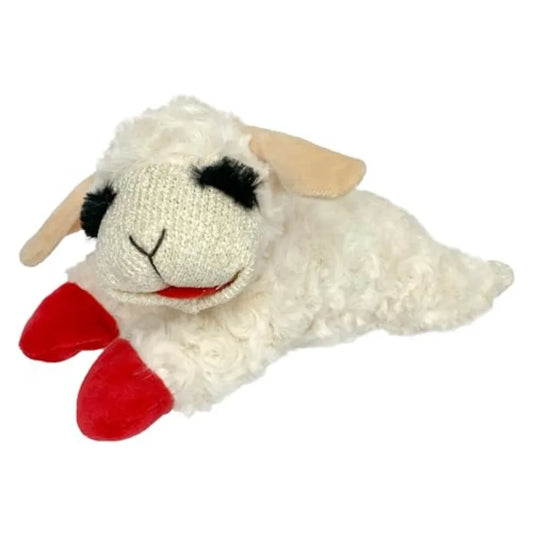 Lamb Chop Dog Plush Toy Squeaky Cuddling Play