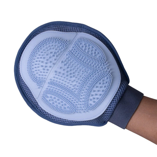Dual Function Dog Grooming Glove Detangling Massage Tool