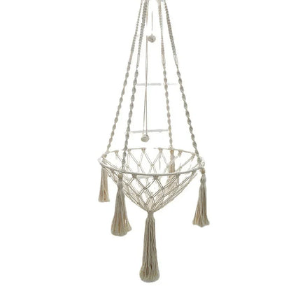 Hammock Hand Woven Cotton Rope Cats Hanging Basket